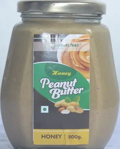 500gm Naturefeel Honey Peanut Butter, For Home Purpose, Taste : Salted