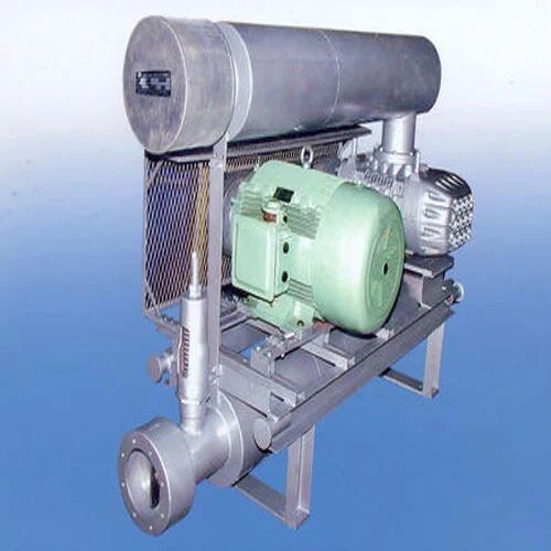 Electric Air Cooled Root Blower, For Industrial, Power : 0.55 kW