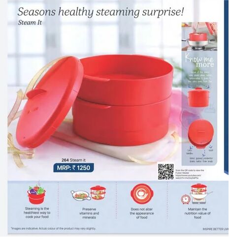 Tupperware Steamer