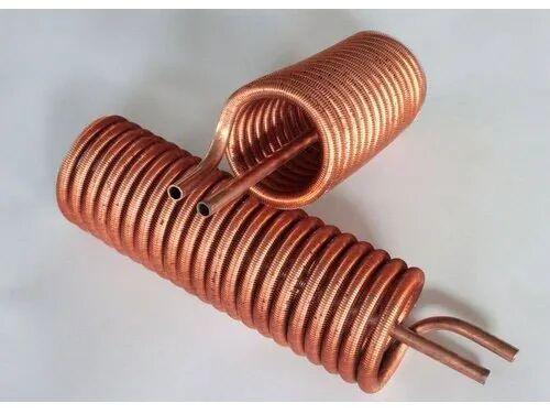 Round Copper Heating Coil, For Water Heater