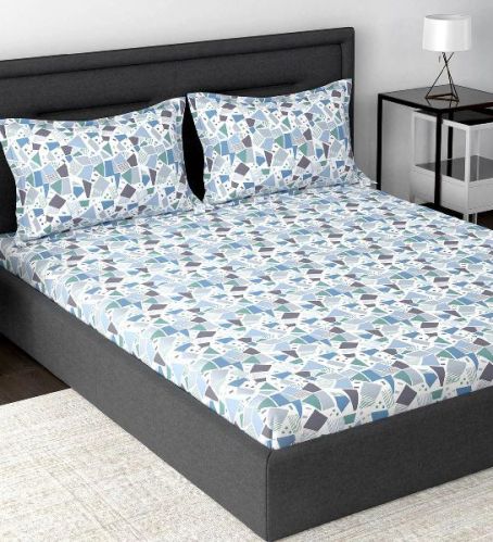 Dyed Blends Bed Sheets, Feature : Anti Shrink, Anti Wrinkle