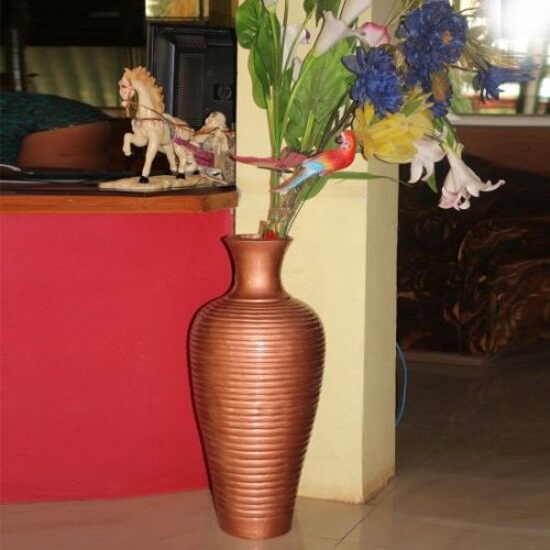 Designer Copper Flower Vase