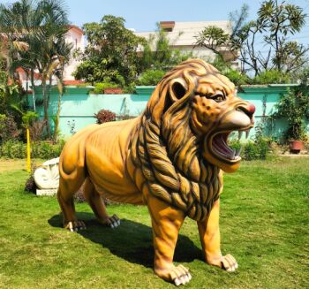 FRP Lion Statue, Feature : Attractive Eye Pleasing