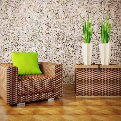 Printed Wallpaper, Color : Brown