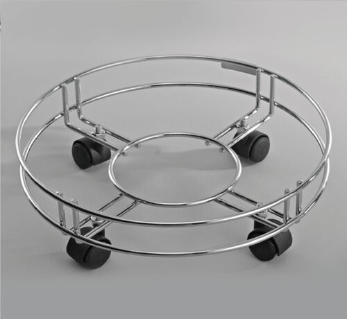 Stainless Steel Cylinder Trolley