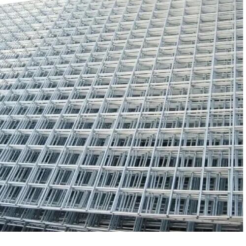 Galvanized Iron Gi Welded Wire Mesh, Color : Silver