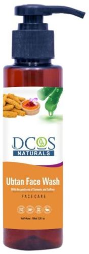 Dcos Natural Herbal Ubtan Facewash, Packaging Type : Plastic Bottle