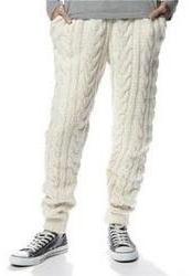 100% Cotton Plain Printed Mens Knitted Pant, Length : Ankle Length, Full Length