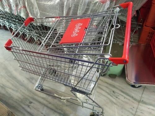 Stainless Steel Shopping Trolley, Feature : Corrosion Resistant