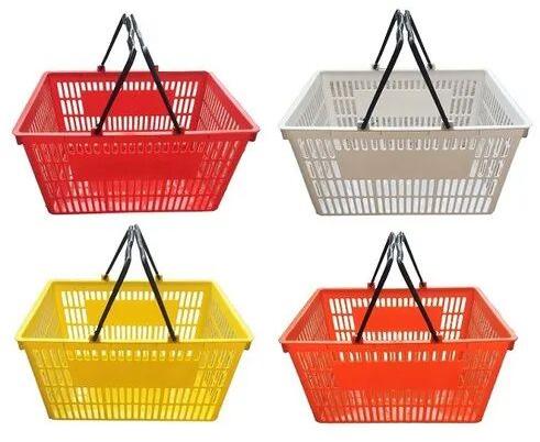Plastic Supermarket Basket