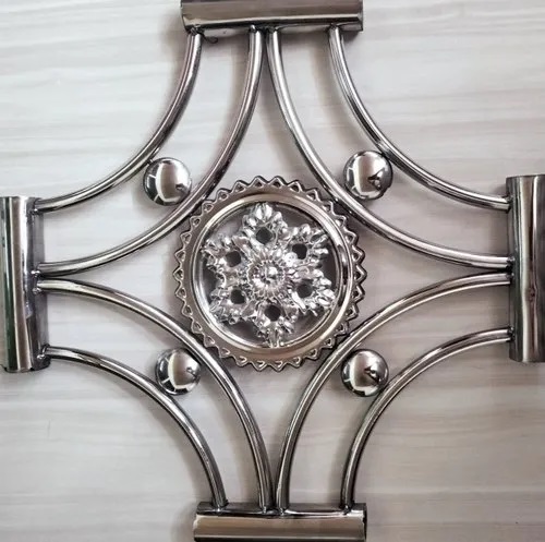 SS Balcony Railing, Color : Sillver