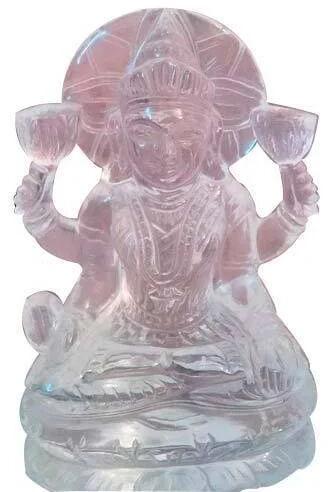 Crystal Laxmi Statue, Color : Pink