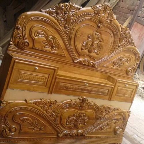 Wooden Designer Bed