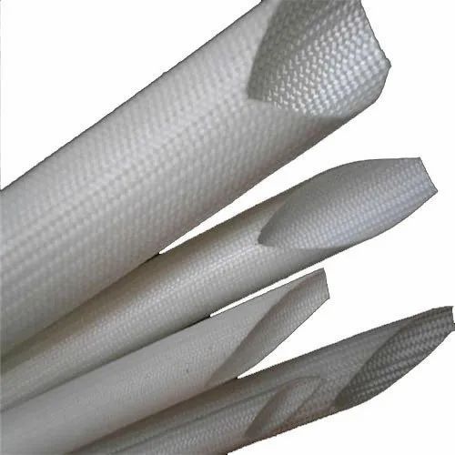 Plain Fiber Glass Sleeve, Shape : Round