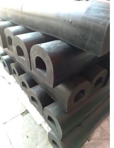 9 To 10 Kgs/ Meter Rubber Dock Bumper, Size : 300mm/500mm