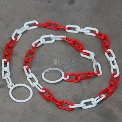 Plastic Chain, Color : Red White