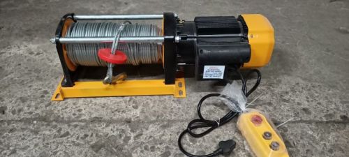 Automatic Single Phase Electric Winch, For Hoist, Voltage : 440 V