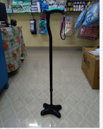 Aluminium Walking Stick, Color : Black