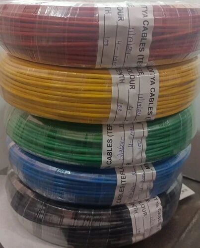 Copper Teflon Wire, Length : 100 Mtr