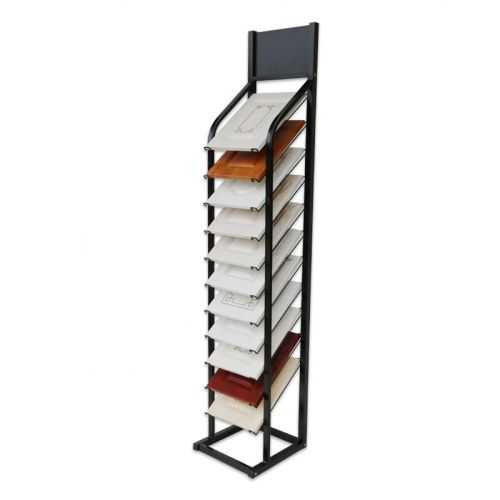 Rectengular Polished Metal Tiles Display Stand, For Mall, Shoping Center, Trade Fair, Size : Multisizes