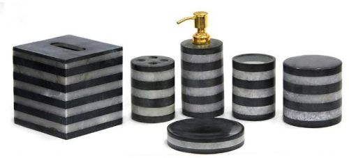 Polished Black Marble Bathroom Set, Feature : Crack Resistance, Good Looking, Optimum Strength, Stain Resistance