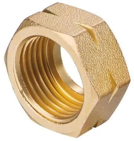 Brass Hex Nut, Color : Golden