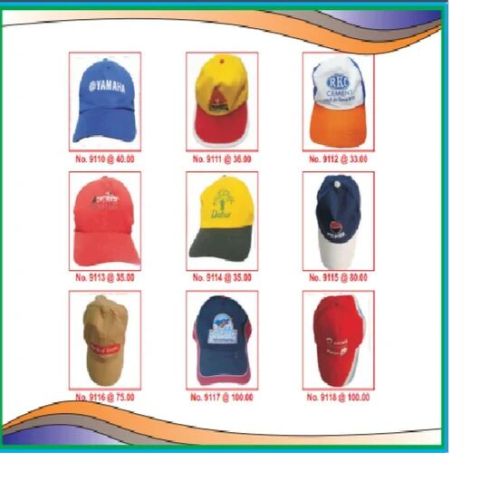 Verma Trading Promotional Sports Cap, Pattern : Printed