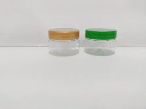 PET 50ml Gel Jar, For Packaging, Sealing Type : Screw Cap