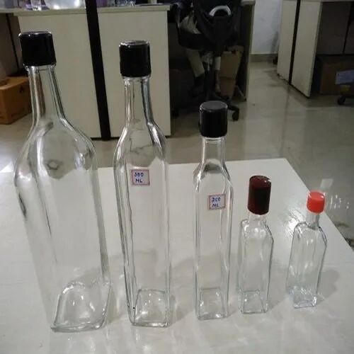 Plastic Cooking Oil Bottle, Color : Transparent