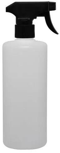 Plain HDPE Trigger Spray Bottle, Shape : Round