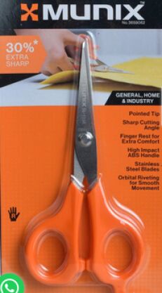 Kangaro Scissor, For Office, Size : 5 Inch