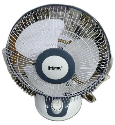 White 40 W Plastic Electric Table Fan