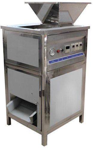 Silver Stainless Steel Onion Peeling Machine