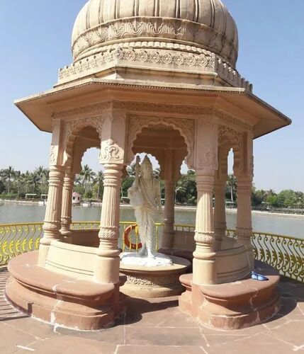 Pink Sandstone Gazebo, For Commercial, Feature : Eco Friendly