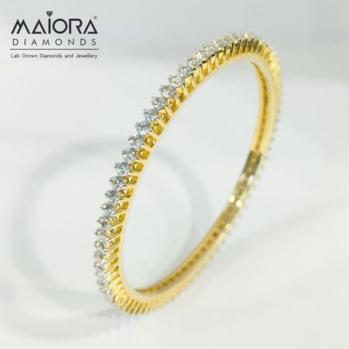 Polished 29.15gm Diamond Bangles, Feature : Fine Finished, Eco Friendly