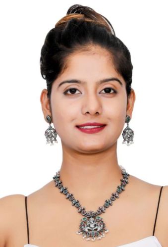 Brass KJD-016 Necklace Set, Occasion : Party, Wedding