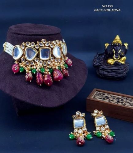 Copper KJD-037 Necklace Set, Occasion : Party, Wedding