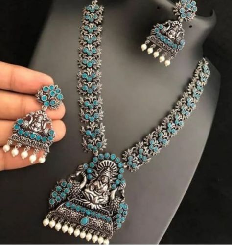 Brass KJD-039 Necklace Set, Occasion : Party, Wedding