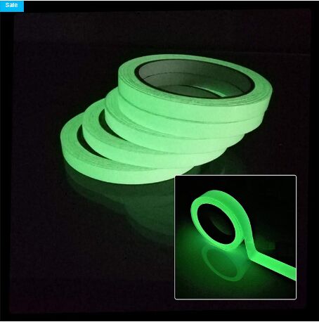 PET Glowing Tape, Color : Green