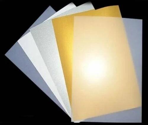 Graphics Solutions Plain Offset Printable PVC Sheet, Size : A3