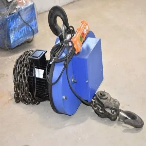 Electric Chain Hoist With Pull Push Trolley