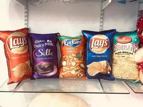 Square Snacks Pillows, Color : MIX