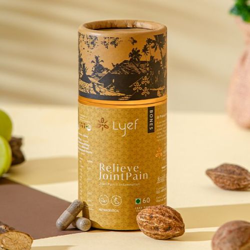 Lyef Relieve Joint Pain Capsules, Packaging Size : 150gm
