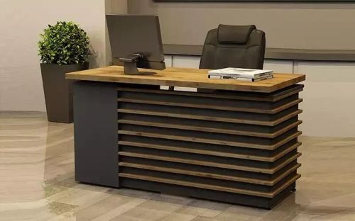 Rectangular Coated Wood Office Tables