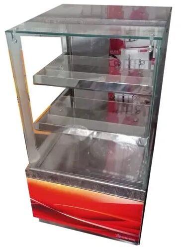 Stainless Steel Glass Bakery Display Counter