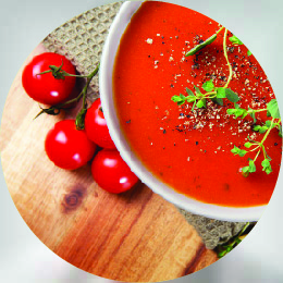 Creamy Tomato Soup Premix Powder, For Eating, Certification : FSSAI