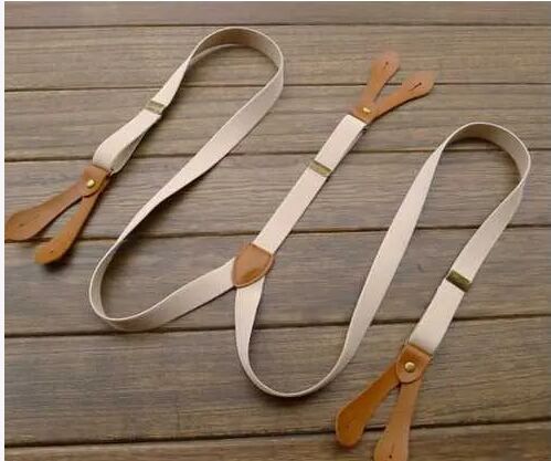 Plain Adjustable Elastic Suspender, Width : 2 Inch