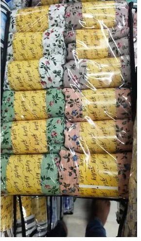 Chiffon Printed Hijab, Size : Large