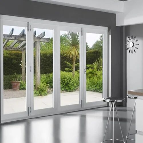 UPVC Casement Door, Frame Color : White