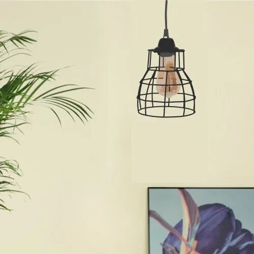 Iron Metal Wire Hanging Lamp